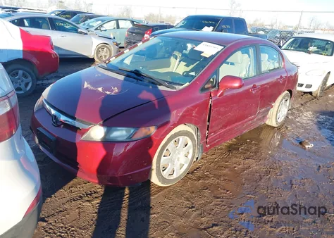 2008 Honda Civic Lx from USA, damaged, VIN 1HGFA16558L059721